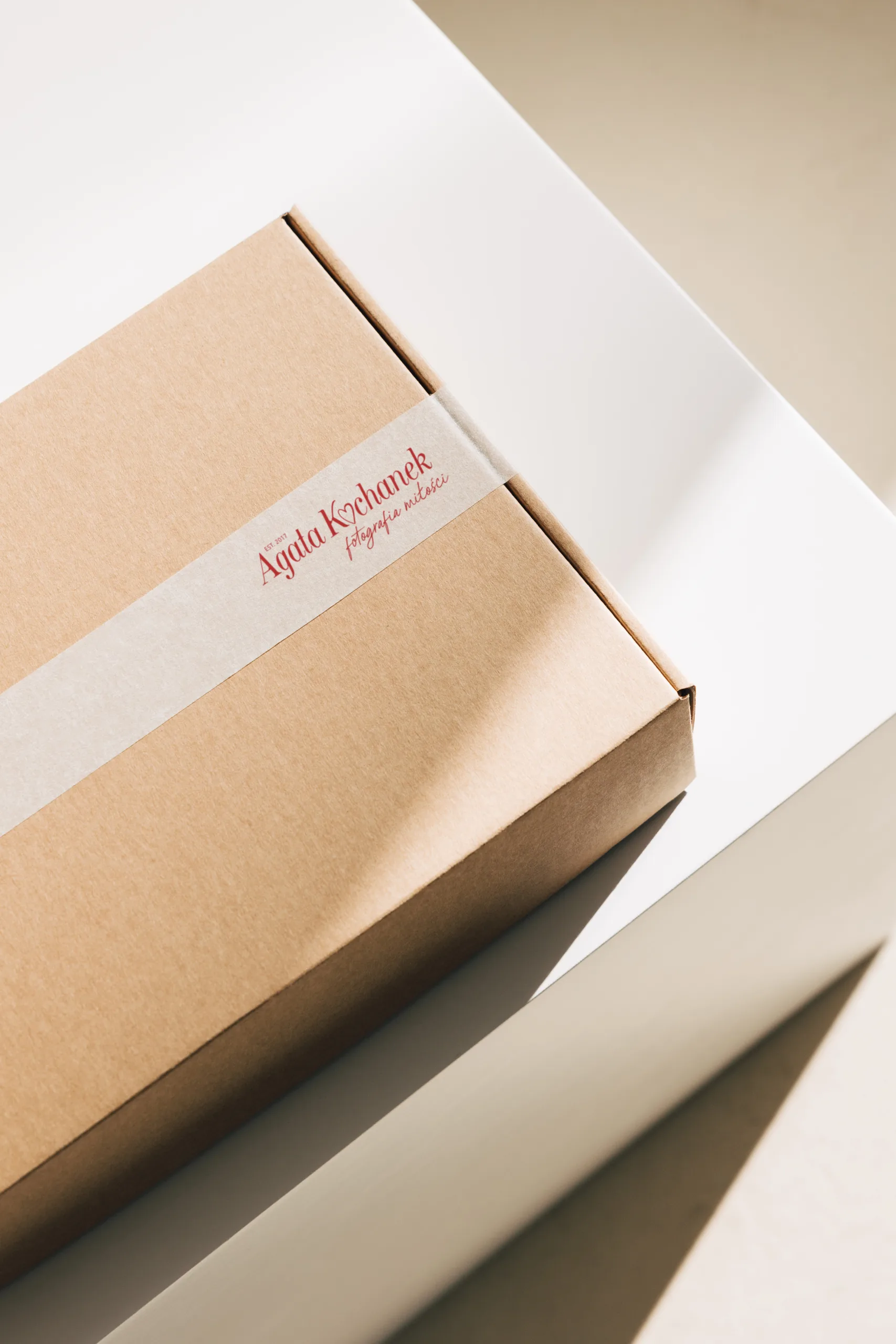 Thank you card and sticker for photographer