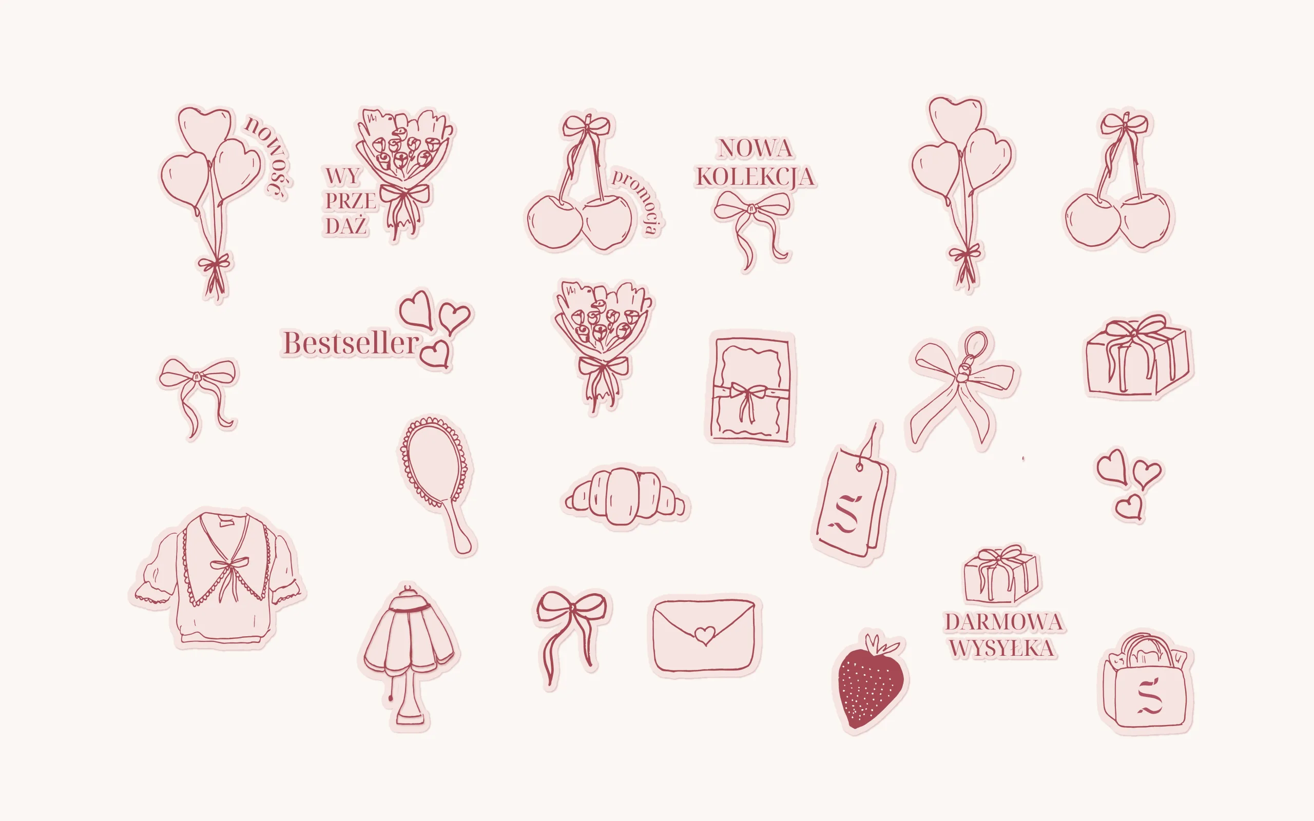 Thank you note and sticker for photographer