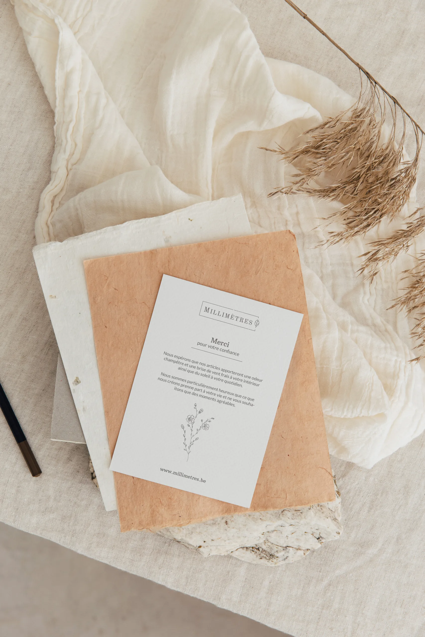 Podziękowanie i naklejka dla fotografki